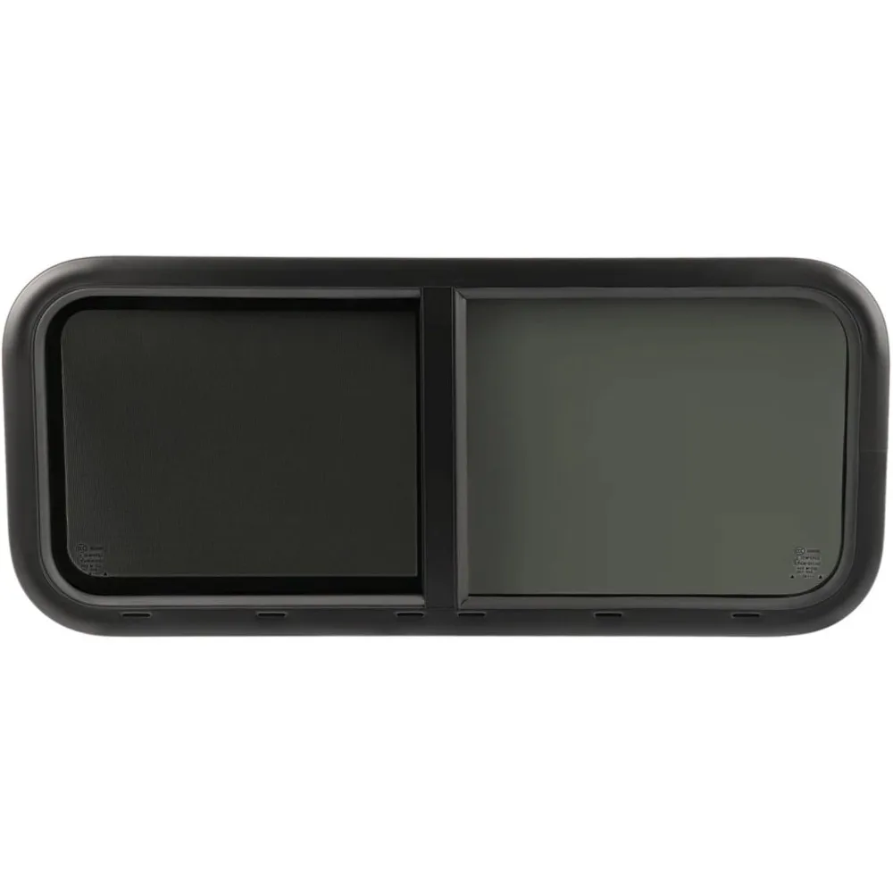 Horizontal 36x15 RV Window with Screen for Cargo Trailer