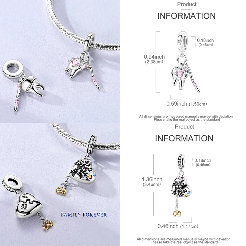 925 Sterling Silber Charm-Perlen Tagebuch Film Haus Sonne Mond Flugzeug Reise Kaffee DIY Armband Halskette Schmuck Geschenk für Frauen – Detail 18