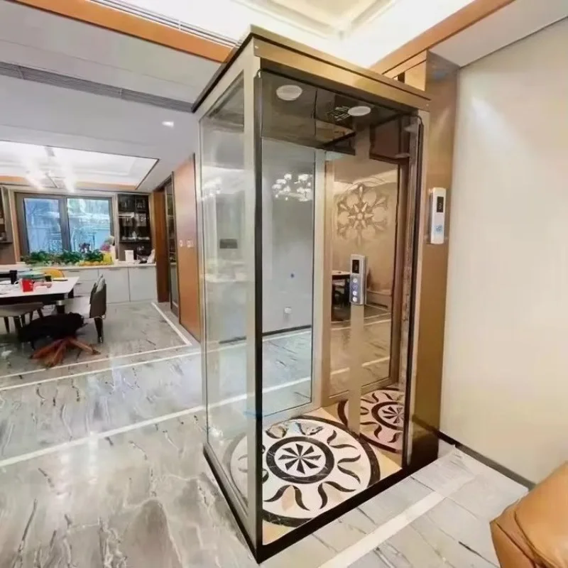 

Customized Villa Lift Home Elevator Easy-to-install Home Lift Personal Home Elevator Small Household Lifting Platform