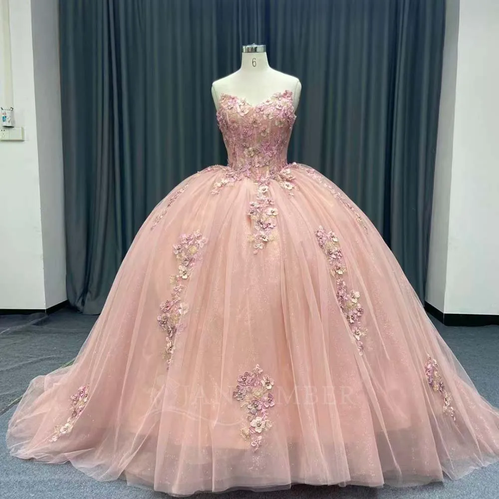 

Classic Quinceanera Dresses for 15 Ans Strapless Tiered Pleat Robe Princesse Bleu Femm Customized vestidos de 15 quinceañeras