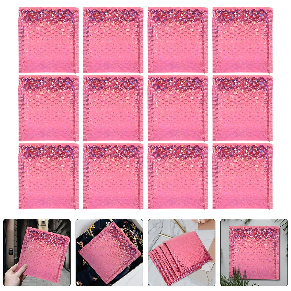 50Pcs Bubble Mailers Adhesive Self Seal Padded Shipping Bags Packaging Envelopes for Small Business Delivery Protection Packing