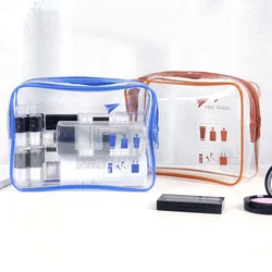 Transparent Waterproof Cosmetic Bag for Men and Women Multifunctional Toiletry Storage Organizer for Travel