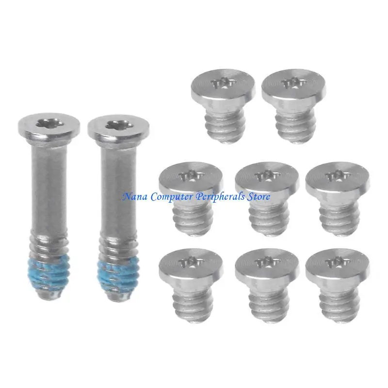 

F68C 10 шт. новый винт для ноутбука, винты серого цвета для нижней части корпуса