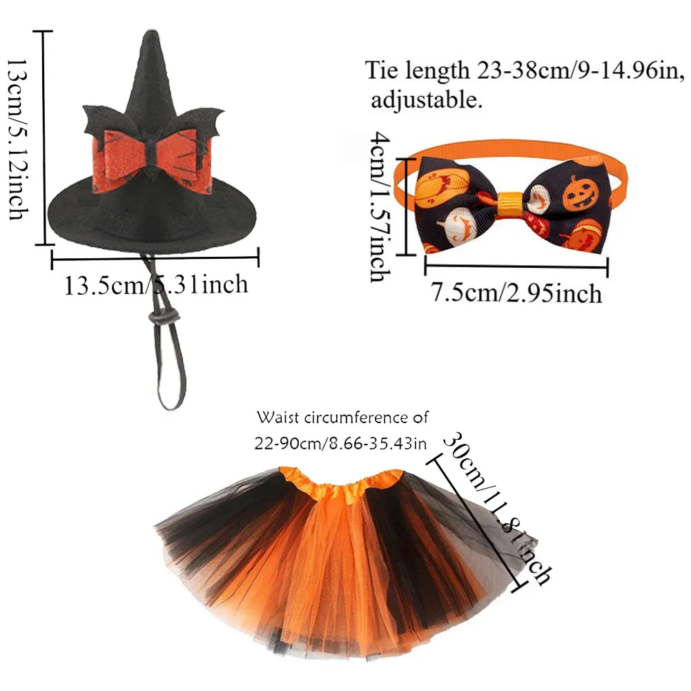 2025 Charming Halloween Witch Costume Set With Witch Hat Skirt And Broom For Dress Up Accessories For Halloween Parties Cosplay