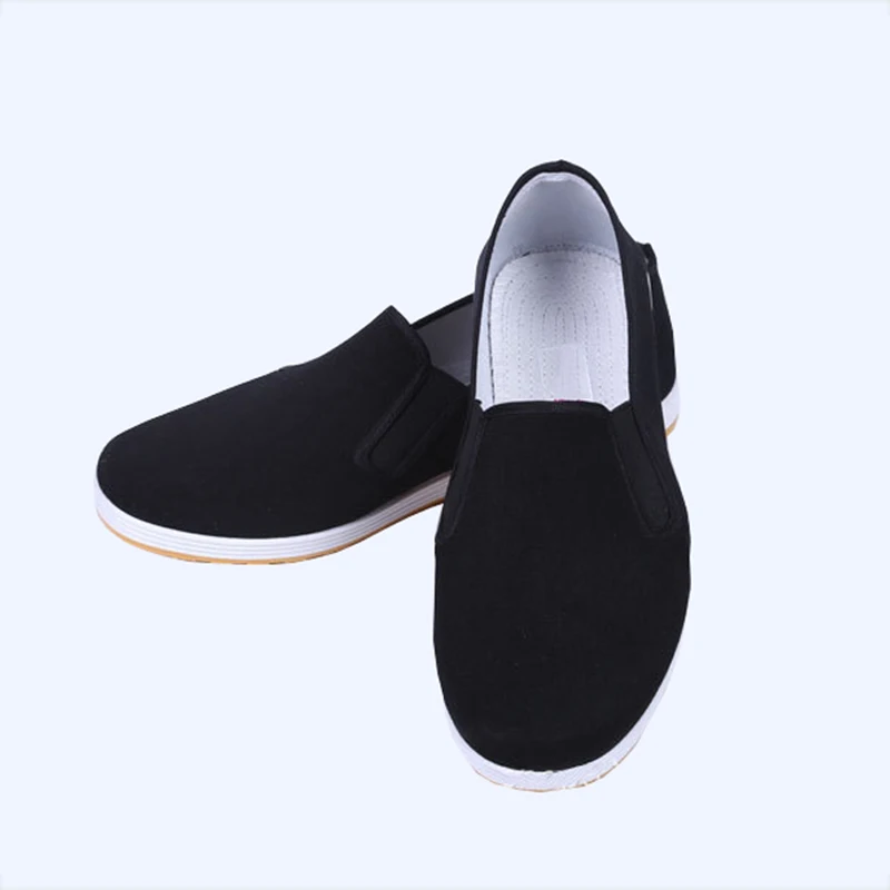 Casual breathable cloth shoes men and women military uniforms spring and autumn work shoes tendon non-slip soles shoes