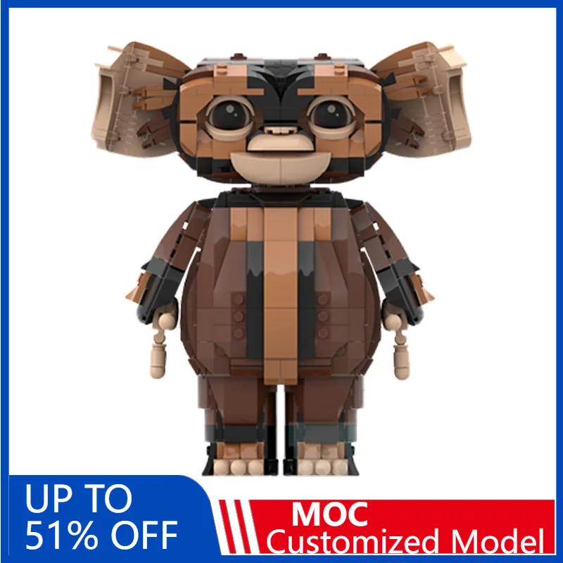 

1119 PCS A Sprite Themed Monkey Transforming Monster Custom Puzzles MOC Building Block Model Educational Assembly Christmas Gift