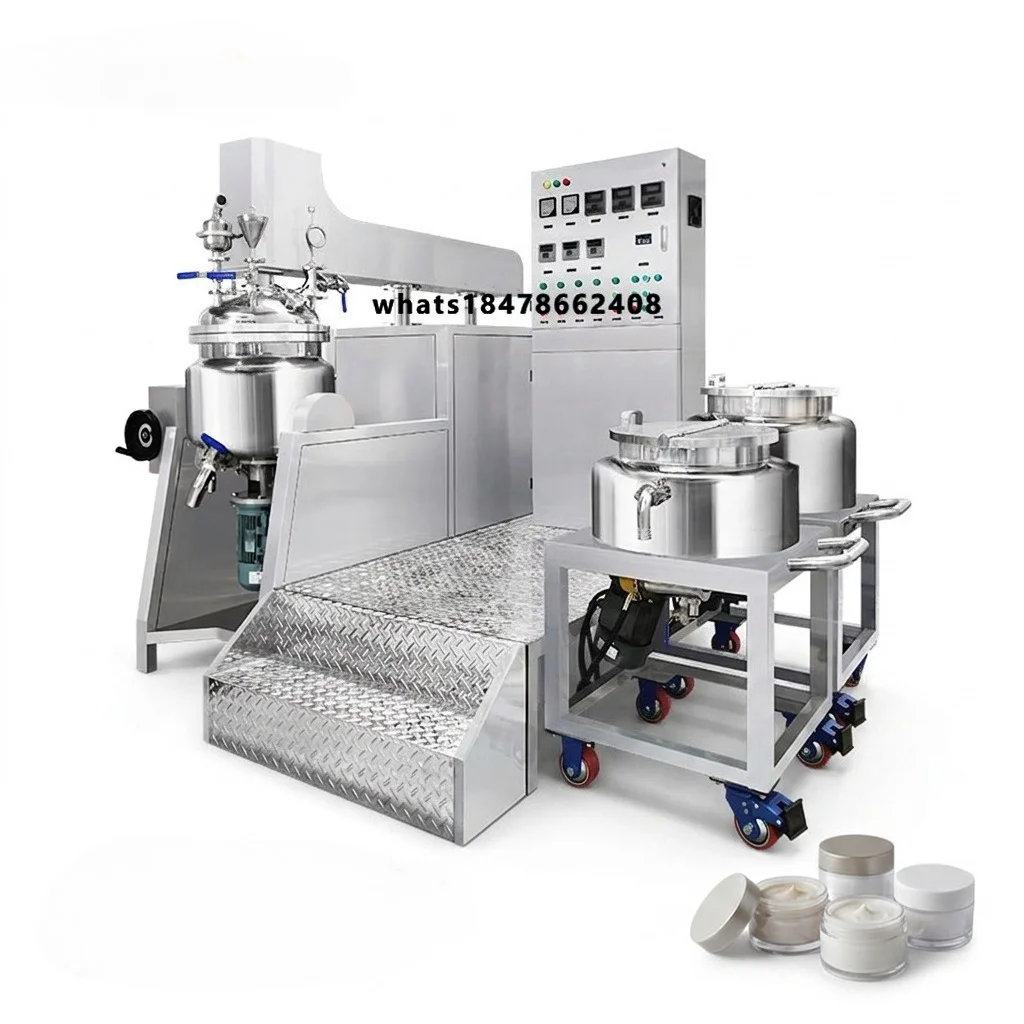 Industrial SUS304 Stainless Steel High Shear Homogenizer Mixing Equipment Emulsifying Mixer