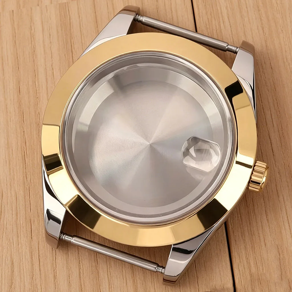 

Bevel Edge 36mm/39mm Watch Case Sapphire Glass For NH34 NH35 NH36 NH38 4R36 Miyota 8215 Movt High-quality NH35 Watch Accessories