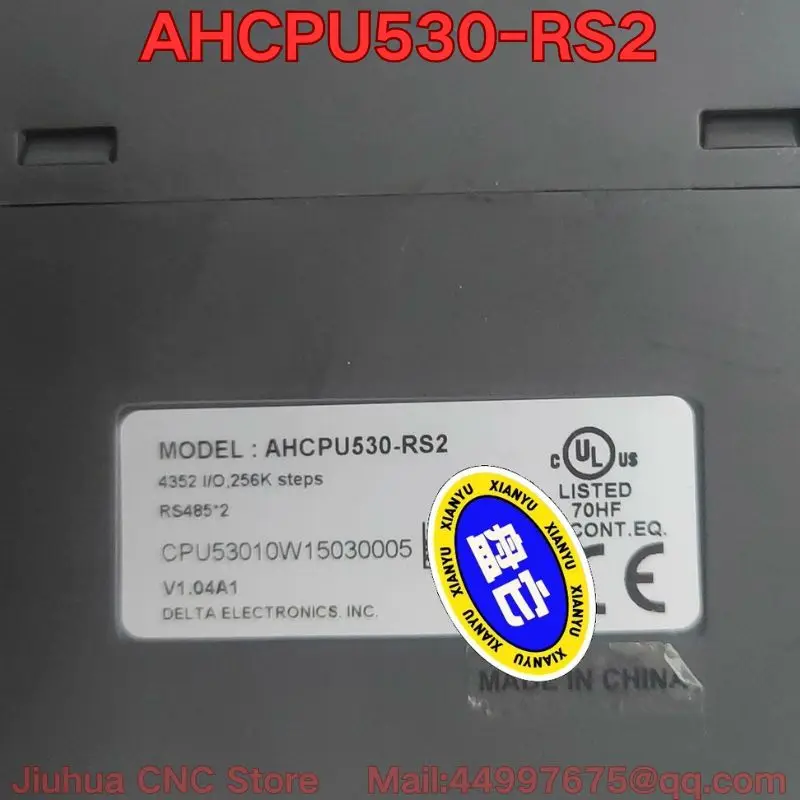 Second-hand AHCPU530-RS2 PLC module functional test is normal Latest prices for August 2026