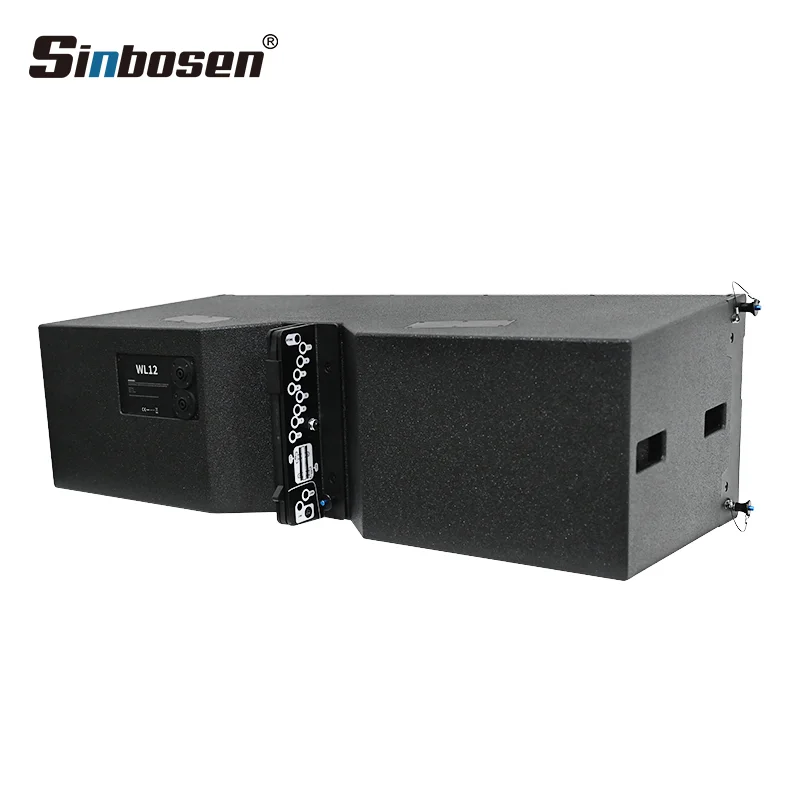 Dual 12 Inch 3-Way Neodymium Passive Line Array Speaker, Audio Equipment