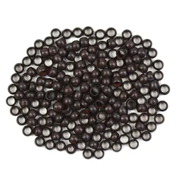 200Pcs 3.0mm Micro Rings/Links/Beads Hair Extensions Rings Beads without Silicone for Hair Extensions Nanorings