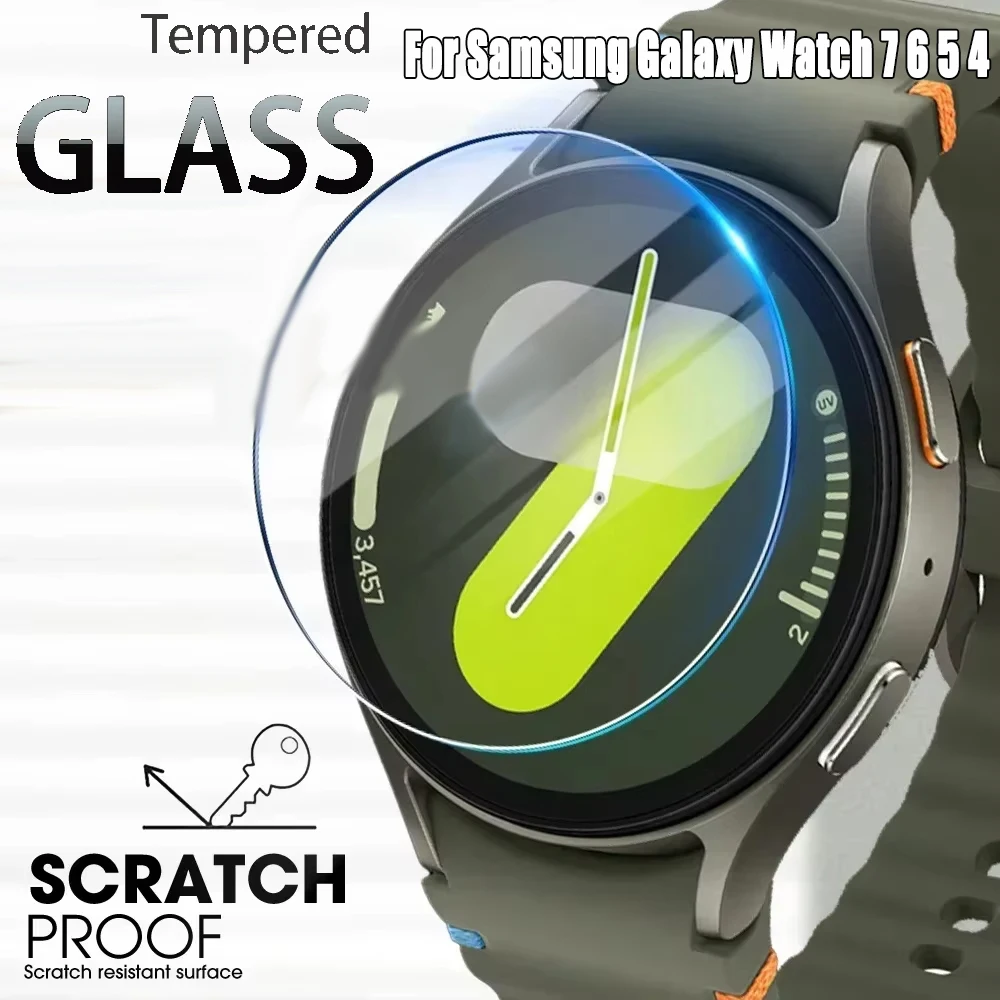 HD Clear Tempered Glass For Samsung Galaxy Watch 7 6 5 4 40m