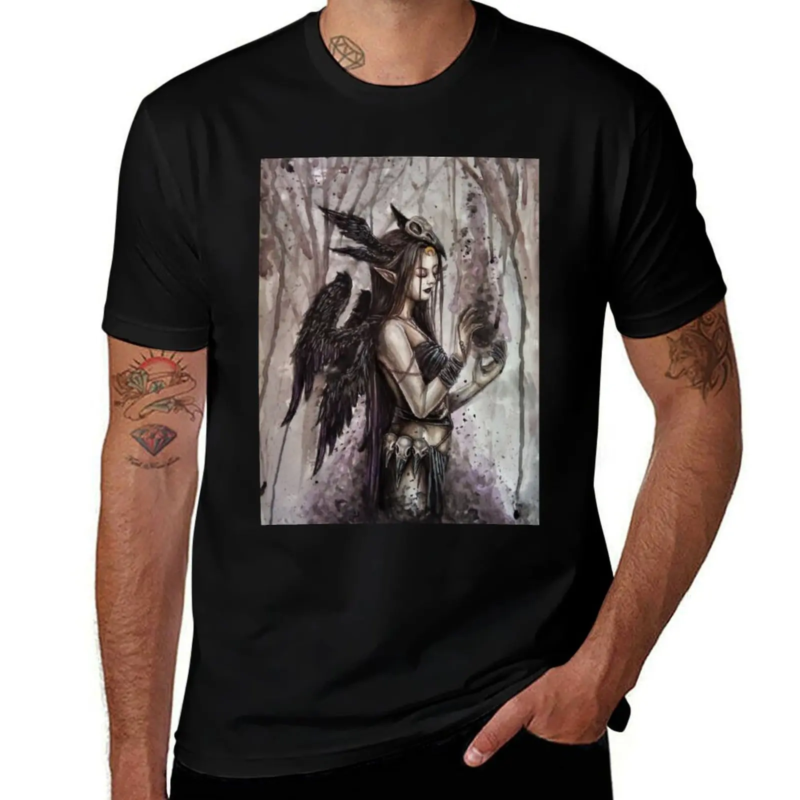 Hekate, Goddess of Magic T-Shirt Sweat Resistant Workout Tee Shirt T-Shirt