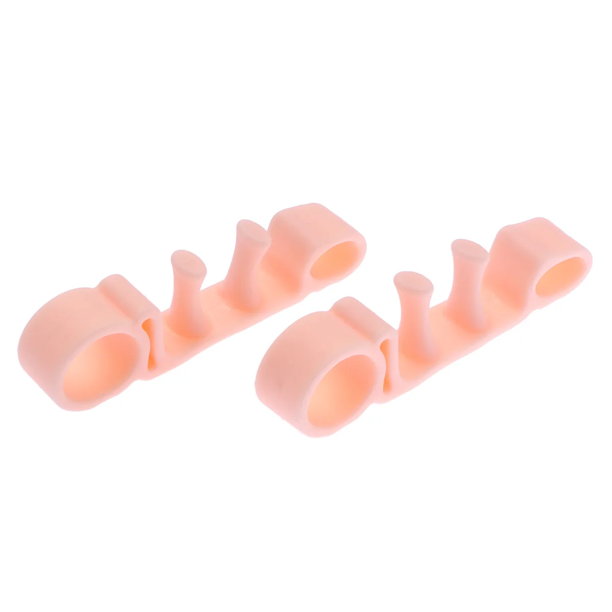 

1 Pair Toe Separators Bunion Relief Gel Corrector Hallux Valgus Straightener Foot Care Tool Overlapping Toes Pain Relief Soft