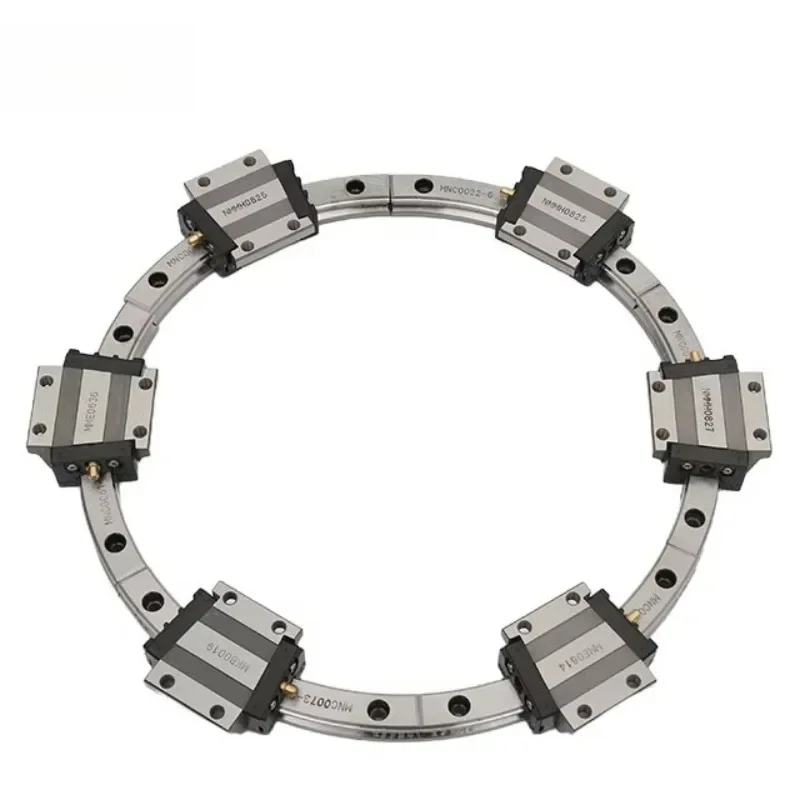 HCR12A1UU 60/100R HCR15A1UU 60/150R Curved Linear Guide Rail Motion Guideway for CNC Automation