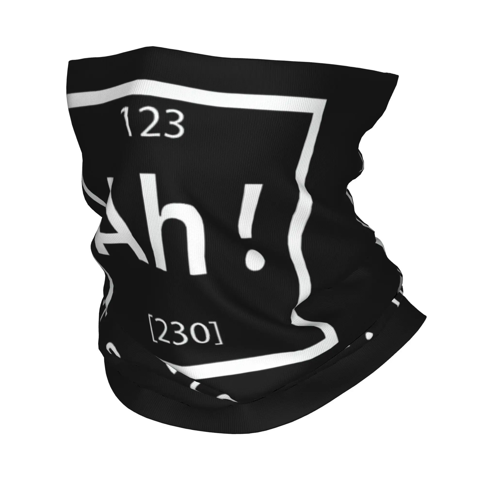 

Ah the Element of Surprise Chemistry Bandana Neck Cover Printed Science Jokes Balaclavas Wrap Scarf Cycling Running Unisex Adult