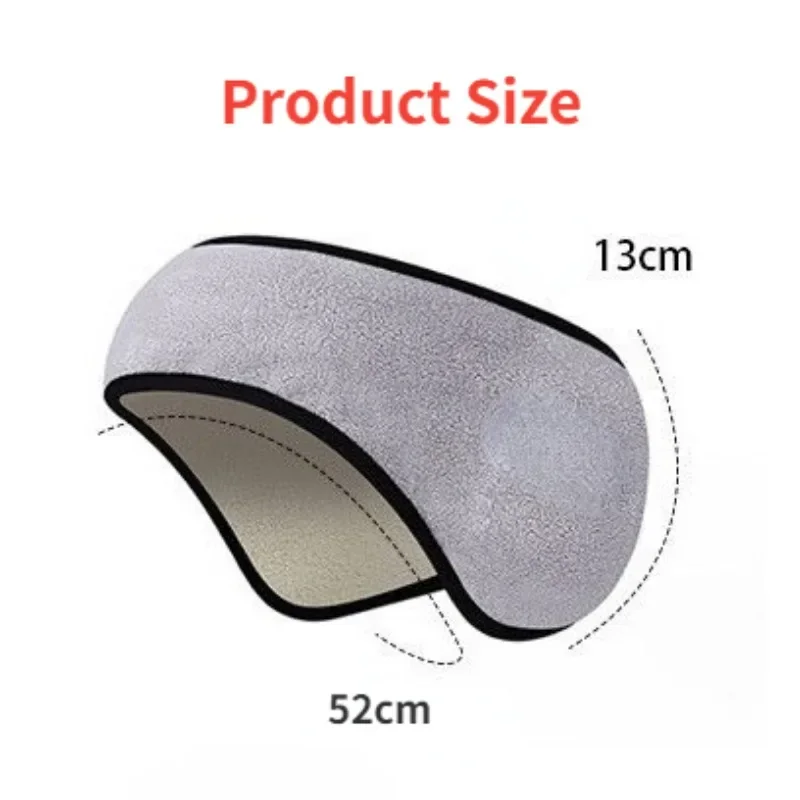 1 Set Paraorecchie Maschera per il sonno Peluche Maschera per dormire Eyemuff Copertura per gli occhi per le donne Caldo relax Peluche Benda per gli occhi in cotone Benda