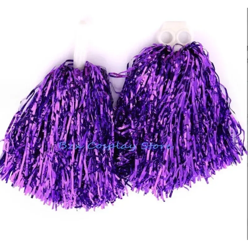 Costume da cheerleader per bambini e donne, uniformi da cheerleader per ragazze, abiti da ballo, gonne e fiori, abbigliamento per feste di Halloween