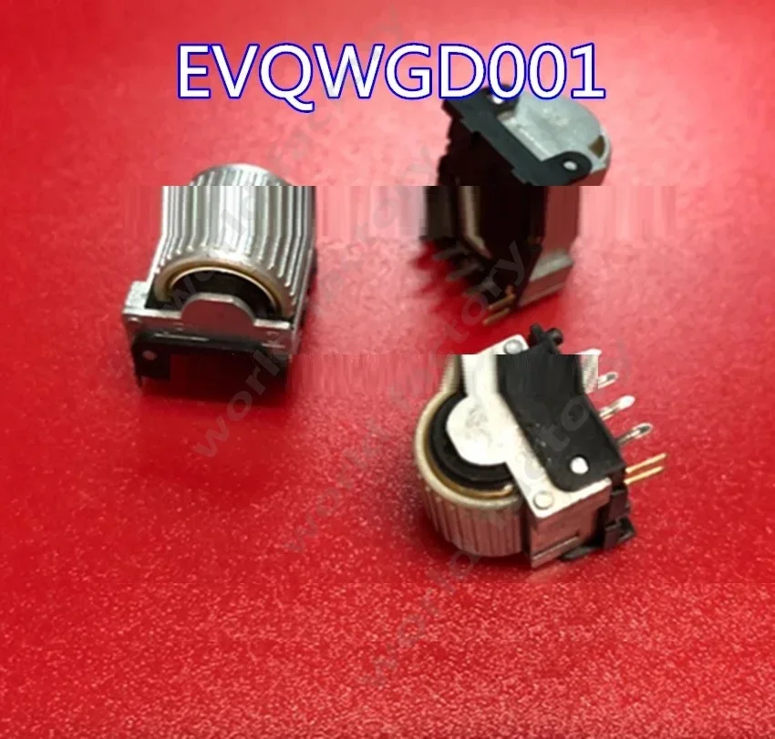 5pcs ENCODER Encoder Roller with Push Switch 6 Feet EVQWGD001