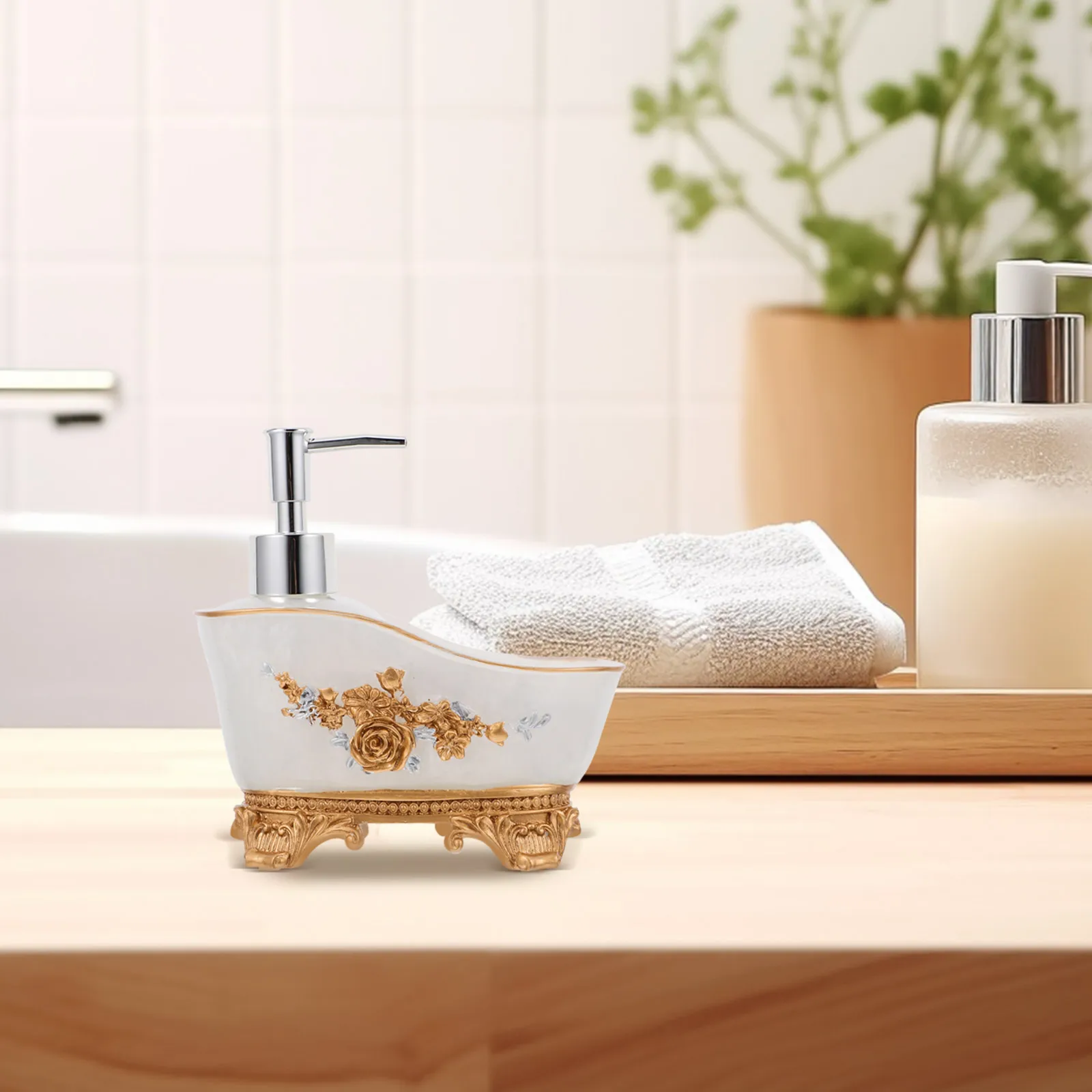 

Bathroom Accessories Bathtub Bottle Multifunctional Soap Holder Shower Gel Container Refillable Shampoo Bottles Home Decoration