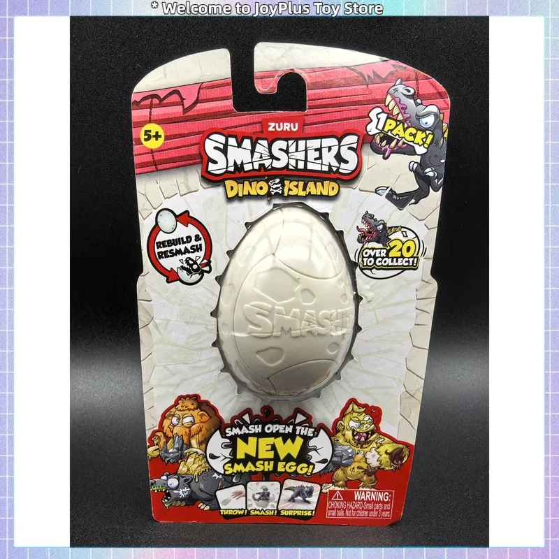 

ZURU Smashers Dino Island 1 Pack Eggs Ball Blind Box Smash Open the Smash Egg Mini Dinosaur Surprise Toy Collectible Gifts