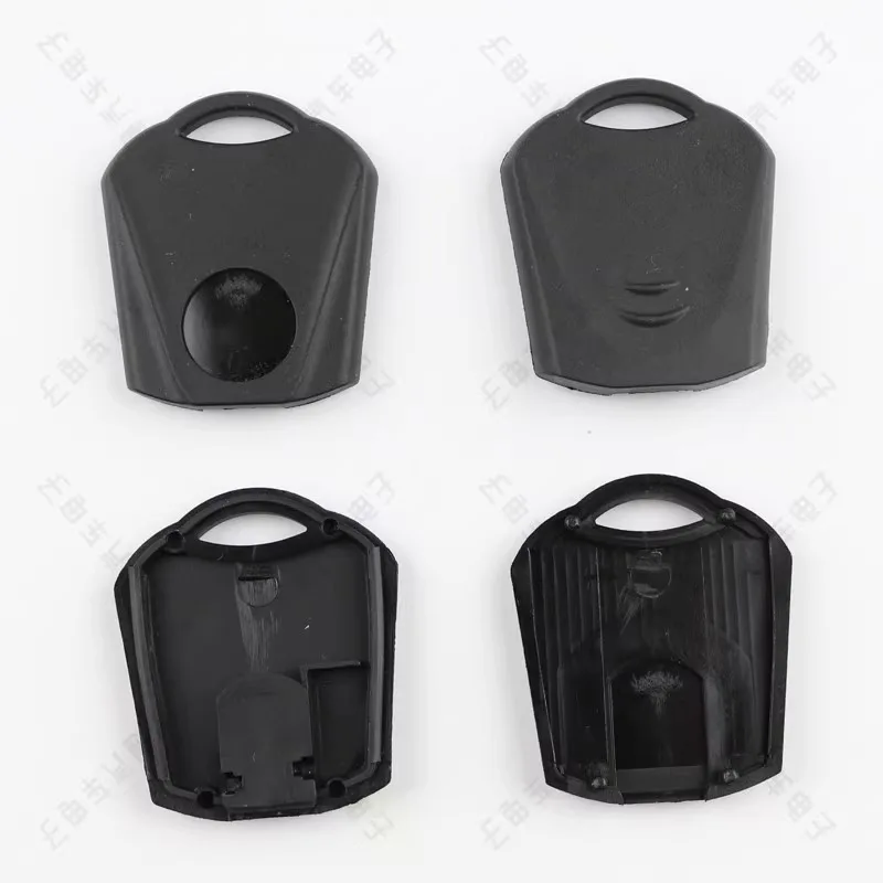 for Multifunctional car key shell handle -A, B, C, D models bright black generous replacement chip slot