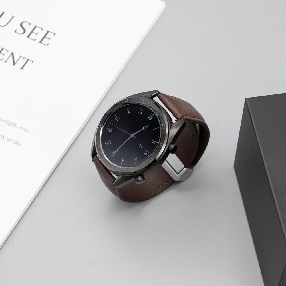 レザーストラップサムスンギャラクシーウォッチ 7/6/5/4 44 ミリメートル 40 ミリメートル 5Pro 45 ミリメートルバンド磁気バックル 20 ミリメートルブレスレット 6 クラシック 43 47 ミリメートル時計バンド