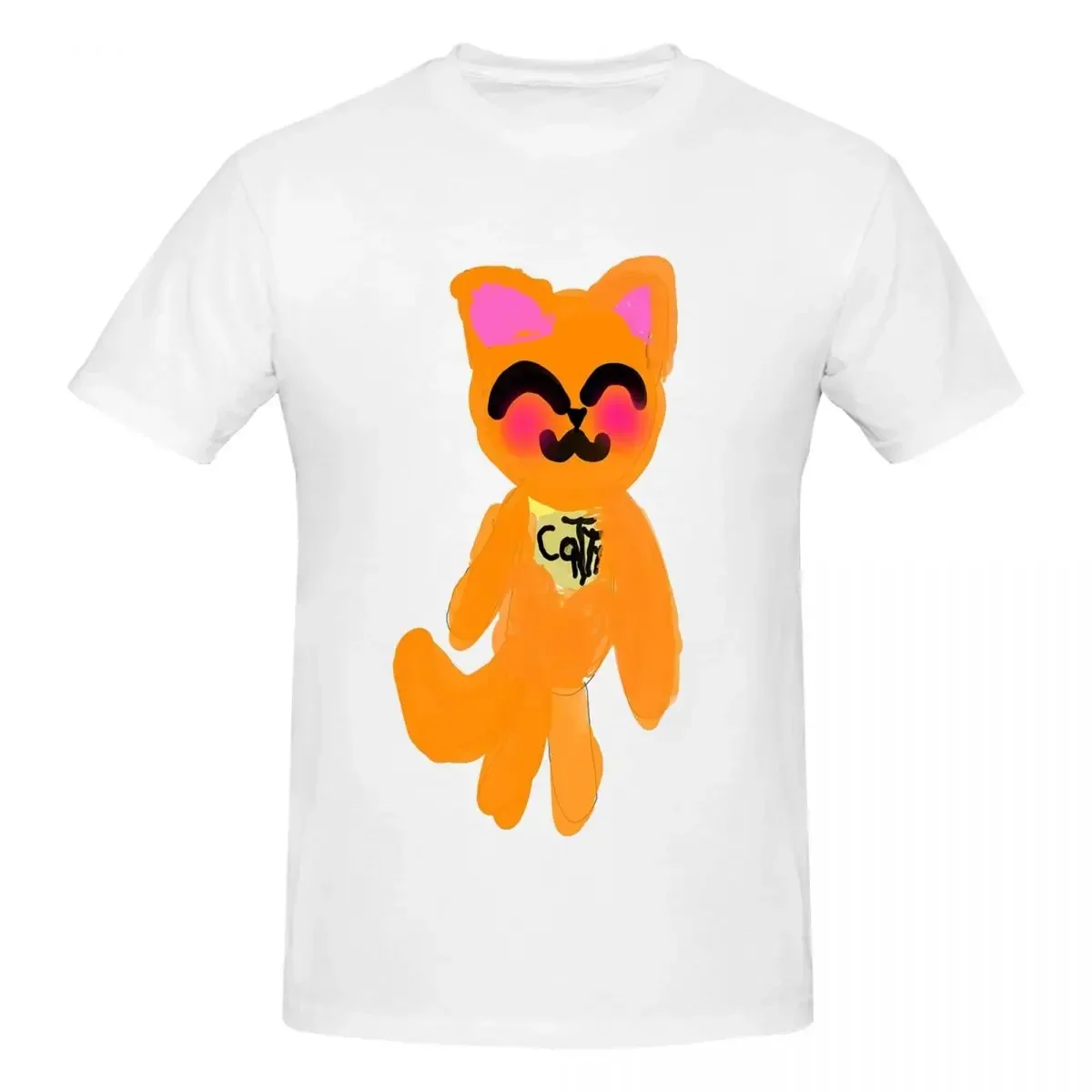 

Bea's Cat 100% Cotton T-shirt Men Fashion T Shirts Men O-Neck Short Sleeve S-6XL