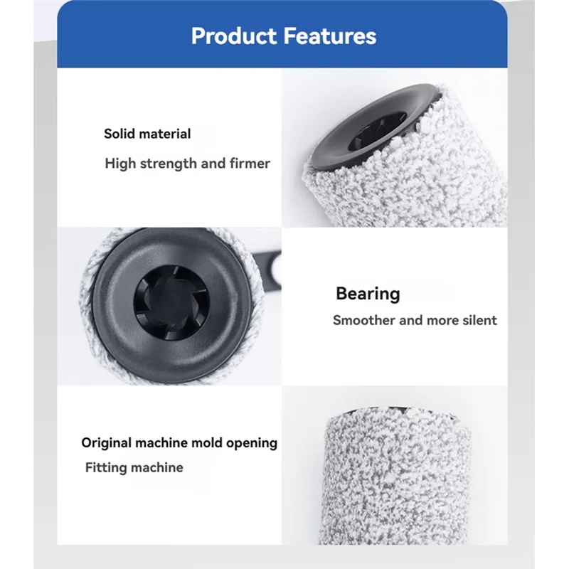 

A75X Top Brush Roller&Filter Replacement For Tineco 1.0 Cordless Wet Dry Vacuum Floor Scrubber Cleaner Parts