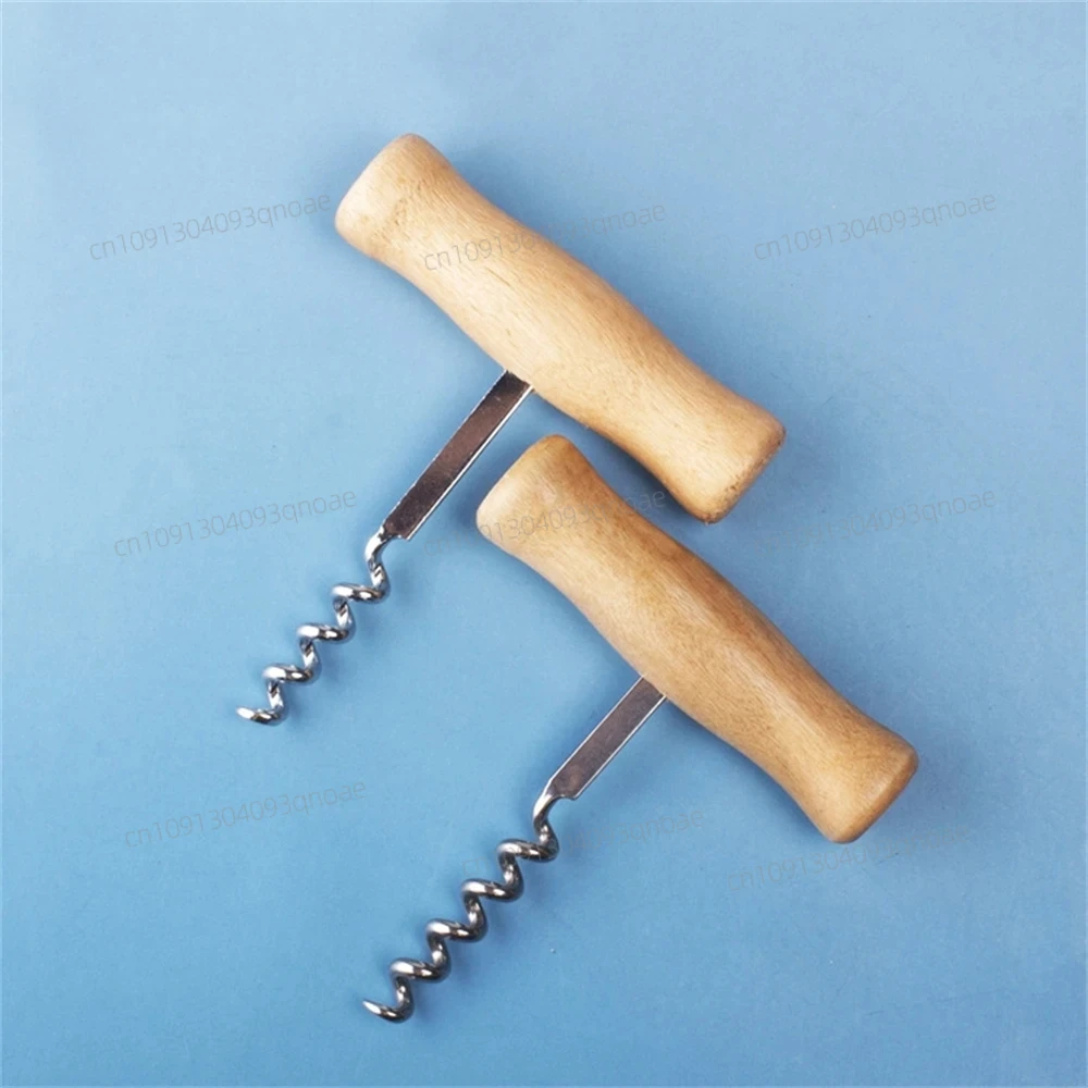 

50pcs Corkscrew With Wooden Handle Waiters Wine Bottle Opener
