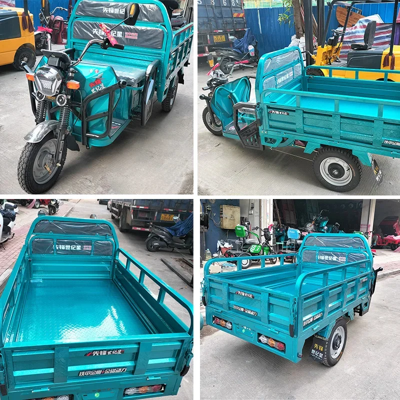 Electric tricycle truck tricycle adult electric reversing tricycle motorcycle