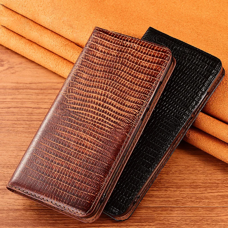 

Lizard Grain Genuine Leather Case for Samsung Galaxy M11 M12 M31 M21 M62 M02 M31S Flip Cover Protective Cases