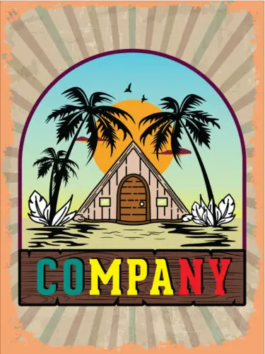 Company Metal Wall …