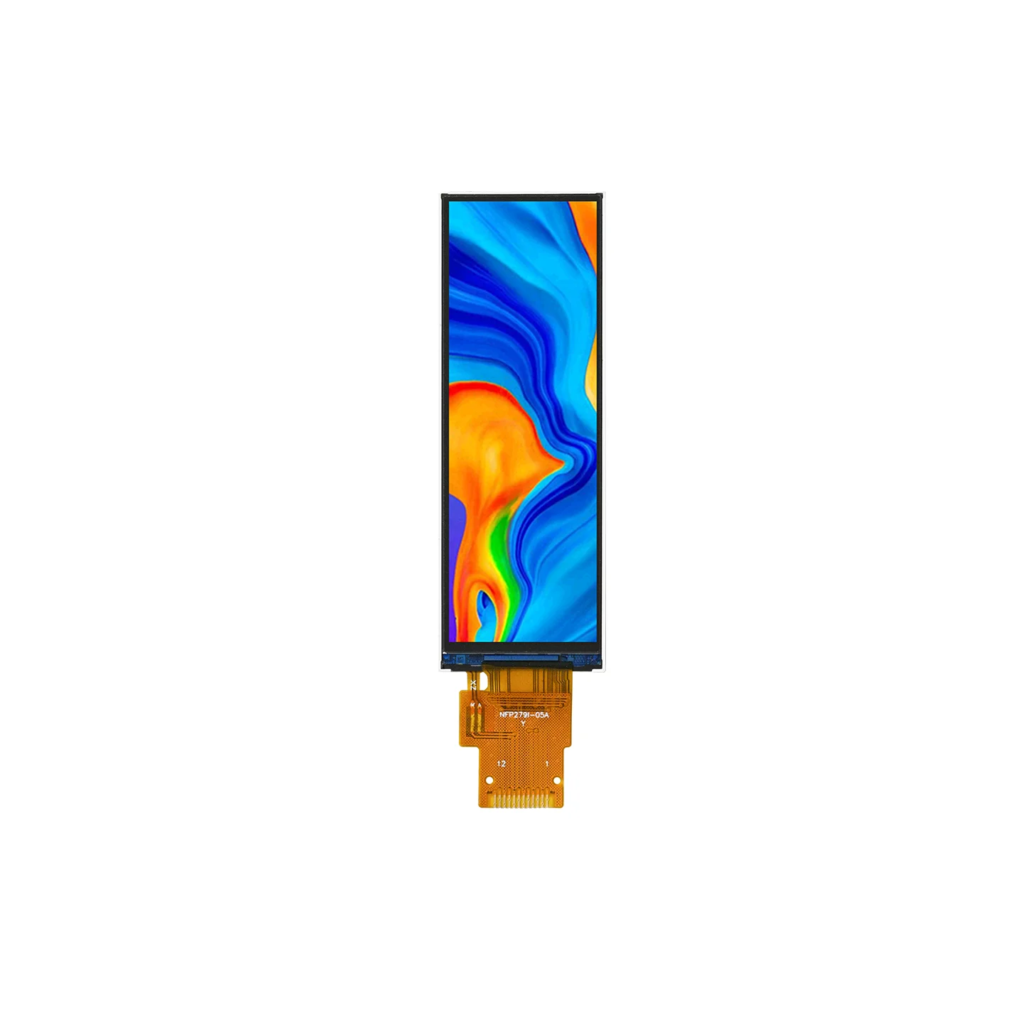 2.79 inch IPS TFT LCD Display 142x428 Resolution NV3007 Driver Color SPI Interface 12Pin Welding
