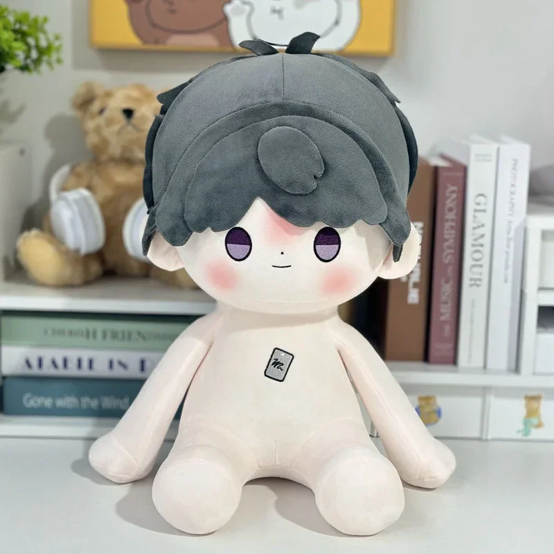 Anime Love and Deepspace Caleb Xia yizhou Soft Plush Stuffed Doll Body 40CM Dress Up Toys Sitting Posture Figures Pillow Gift