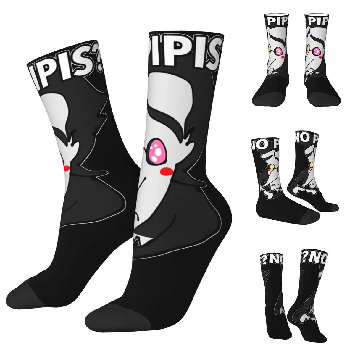 Deltarune Spamton Undertale Unisex Socks,Running 3D Print Happy Socks Street Style Crazy Sock