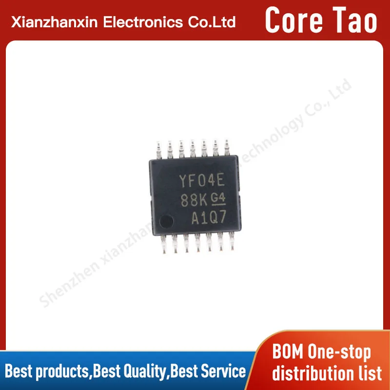 

5pcs/lot TXS0104EPWR Screen printing YF04E TSSOP14 Bidirectional voltage level converter chip in stock