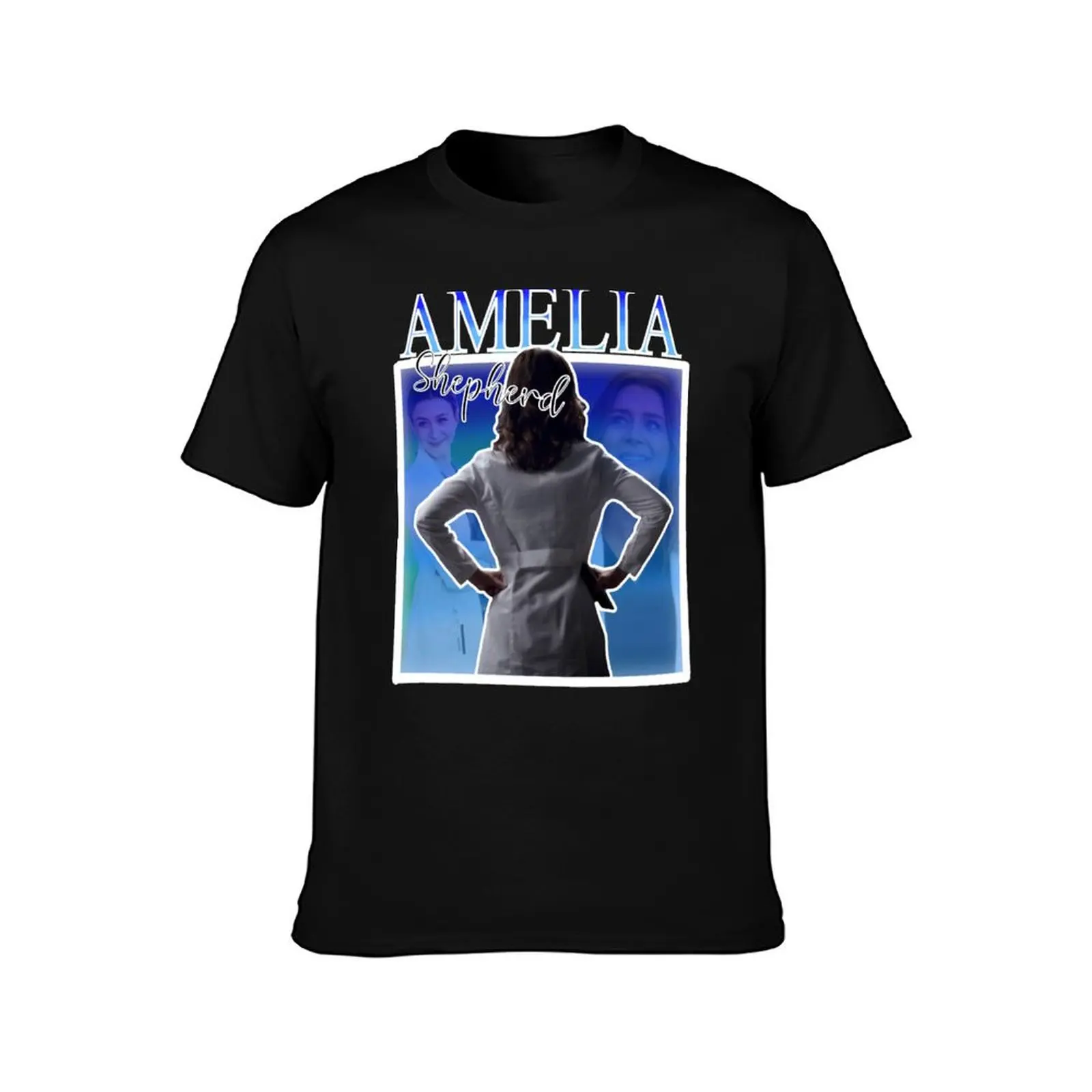 Amelia Shepherd Vintage Style T-Shirt Novelty Print Casual Tee Shirt T-Shirt