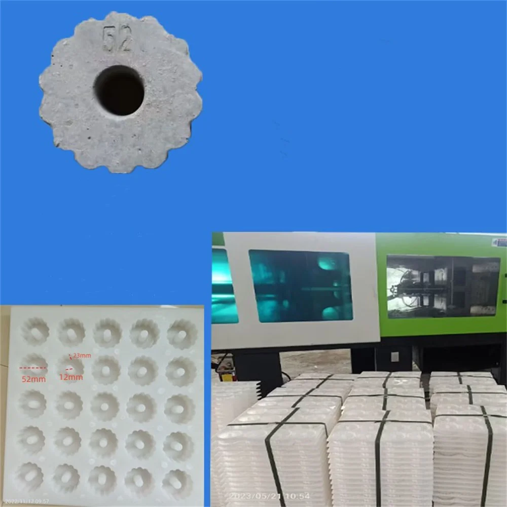 

Gear Concrete Mold Round Cage Round Gasket Plastic Mold Cement Gasket Mold Steel Bar Support Plastic