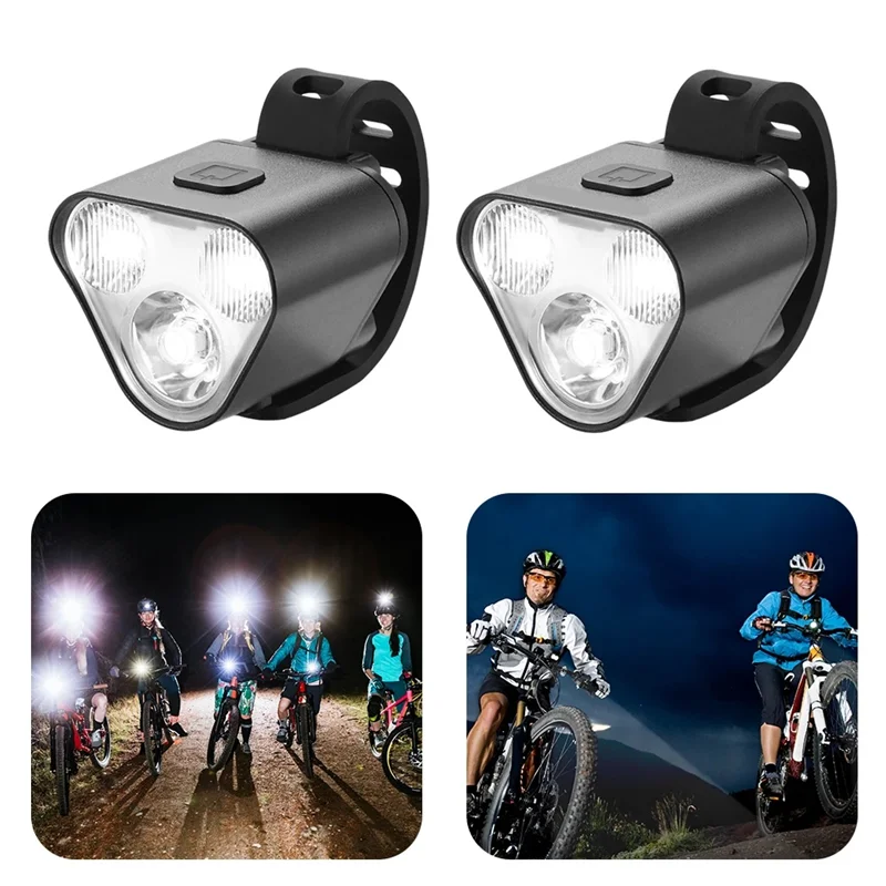 ABHS-COB ضوء تحذير الدراجات من النوع C شحن مقاوم للماء مدمج للدراجة الذيل ضوء محمول للدراجة مصباح يدوي أجزاء ركوب الدراجات