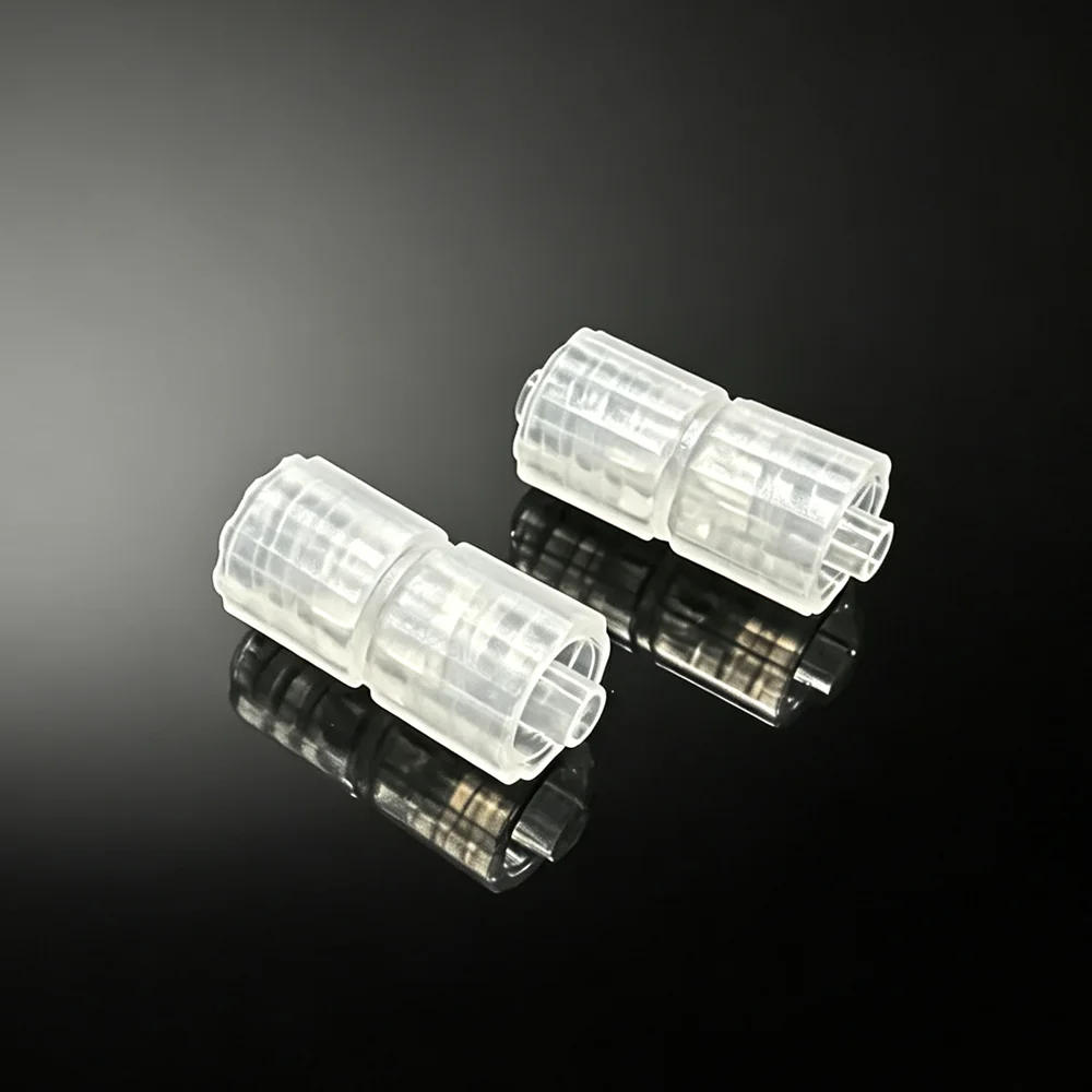 10PCS Male Luer Plastic Connectors Healthcare Plastic Connectors for Medical Equipment