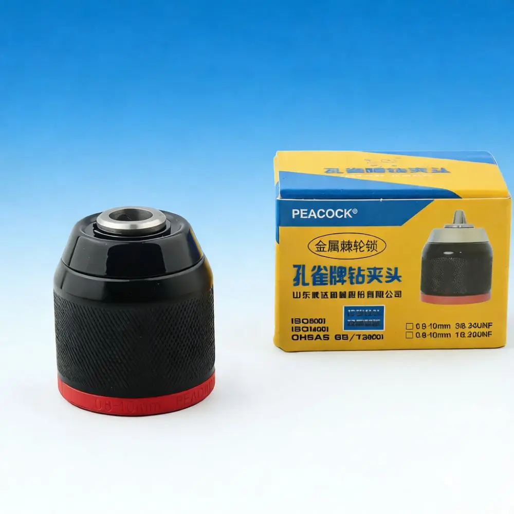 Metal Plastic Keyless Drill Chuck Adapter Fast Change Self Locking Converter For Electric Manual Tool Accessories