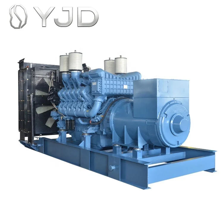 MTU Series AC 400/230V 3 Phase Bushlees Alternator 700KW Diesel Generator KC-700 Kaichen Super Silent Auto Start Water Cooled