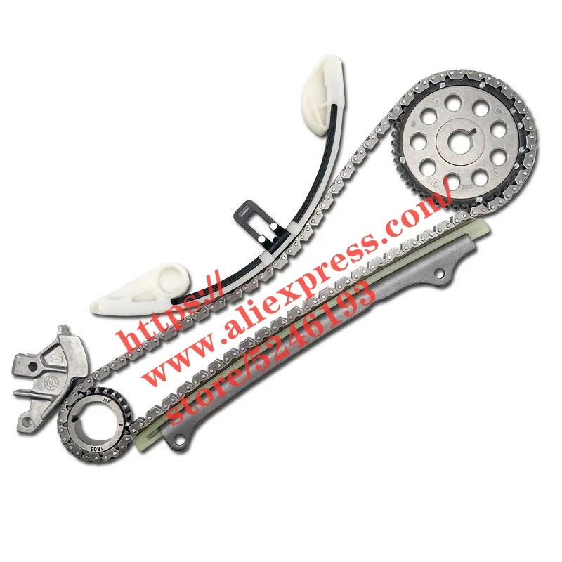 6pcs/set Timing sets for BYD F3 G3 L3 F5 Suri 473Q engine Timing rail&chain&gear&Tensioner F