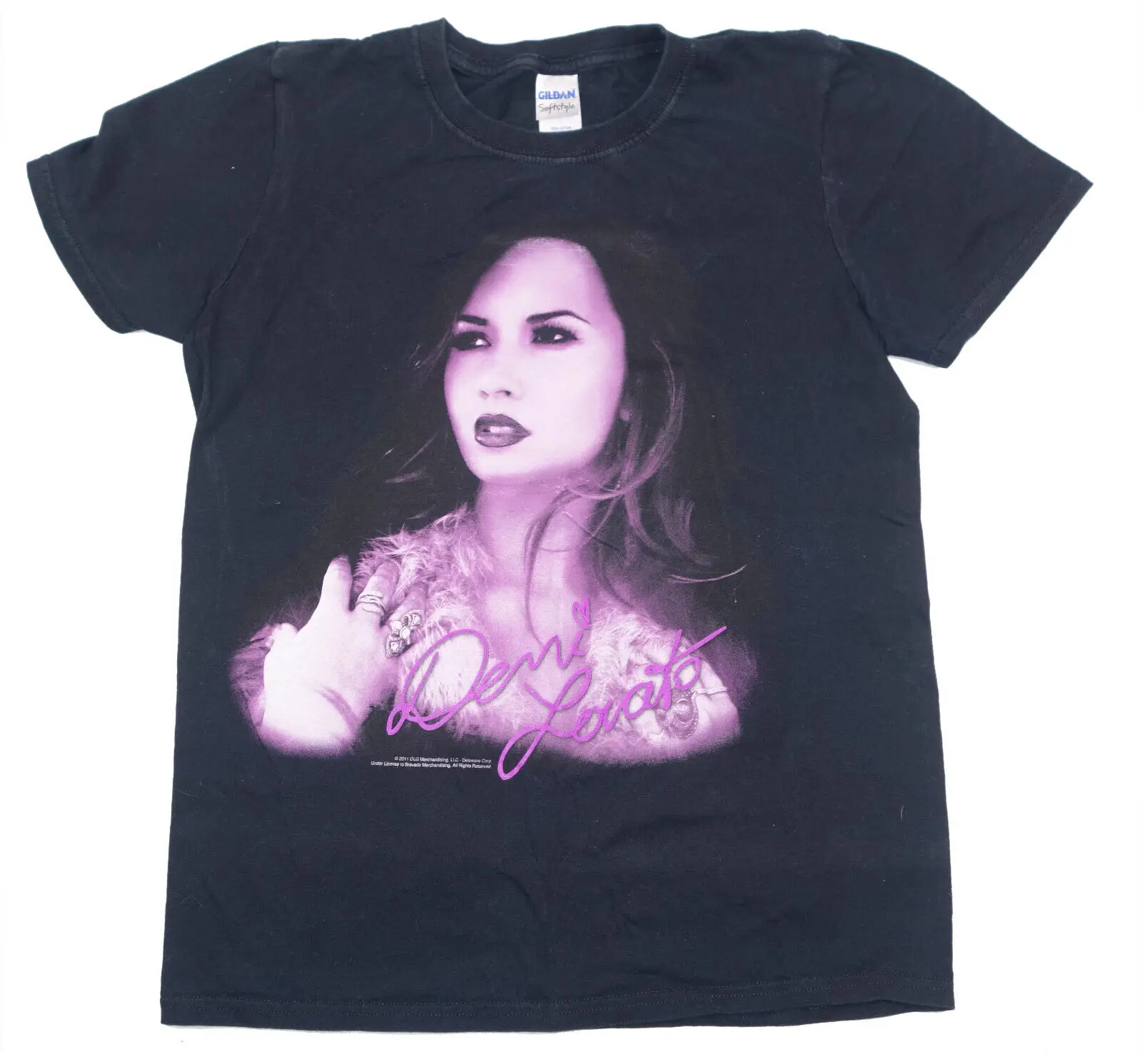 

Demi Lovato Tour 2011 Vintage T Shirt Concert Dates Special Night With Unbroken