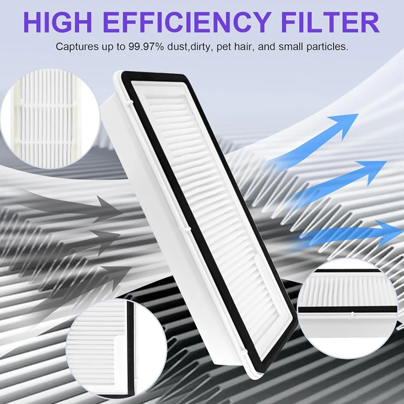 ABDJ-50 шт., щетка для пылесоса, мешок для пыли, фильтр и набор тряпок для швабры для Narwal Freo Z Ultra, запасные части для пылесоса