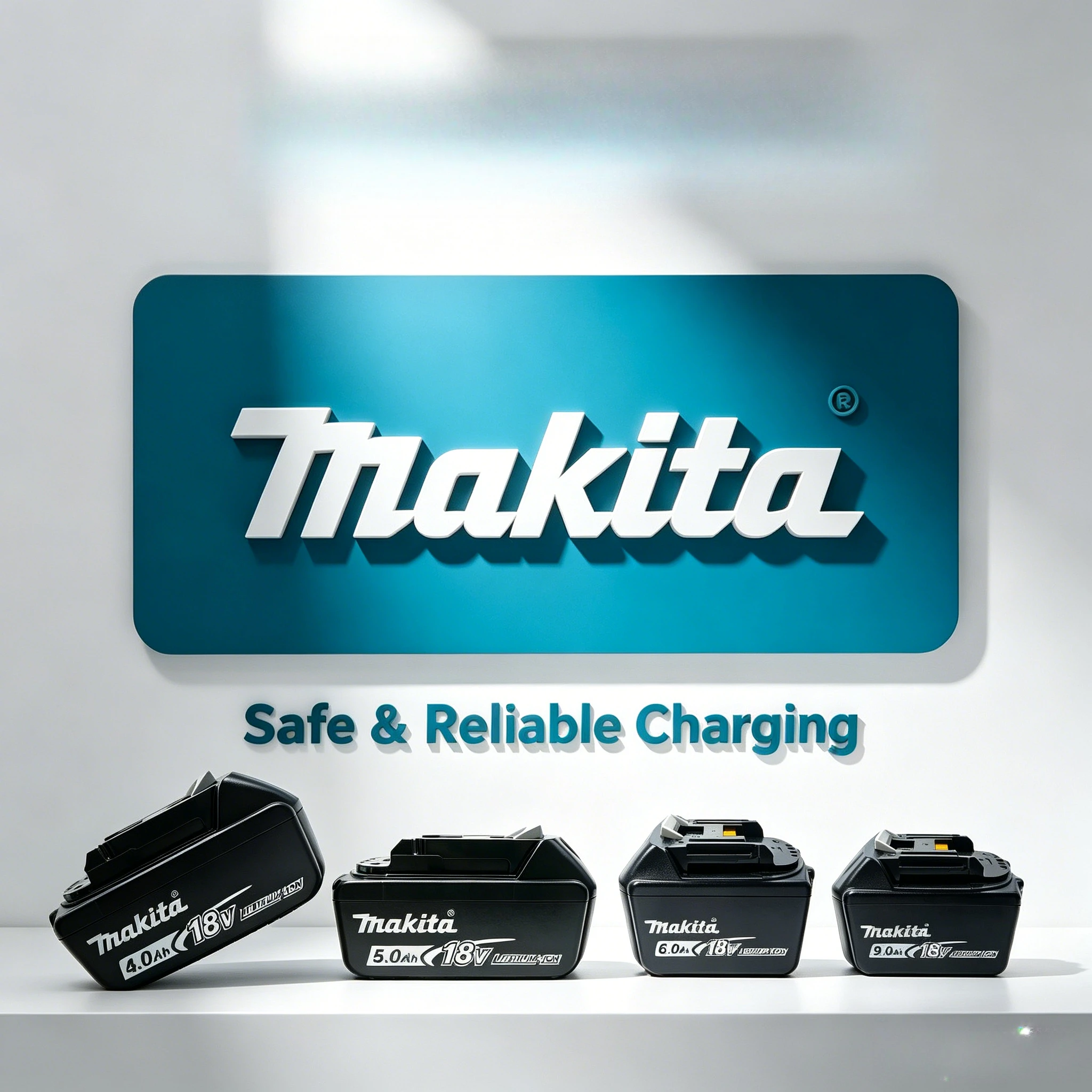 

Original Makita BL1860B 18V 6.0Ah LXT Lithium Battery 4000+ Charge Cycles Long Lifespan for Professional Construction Work
