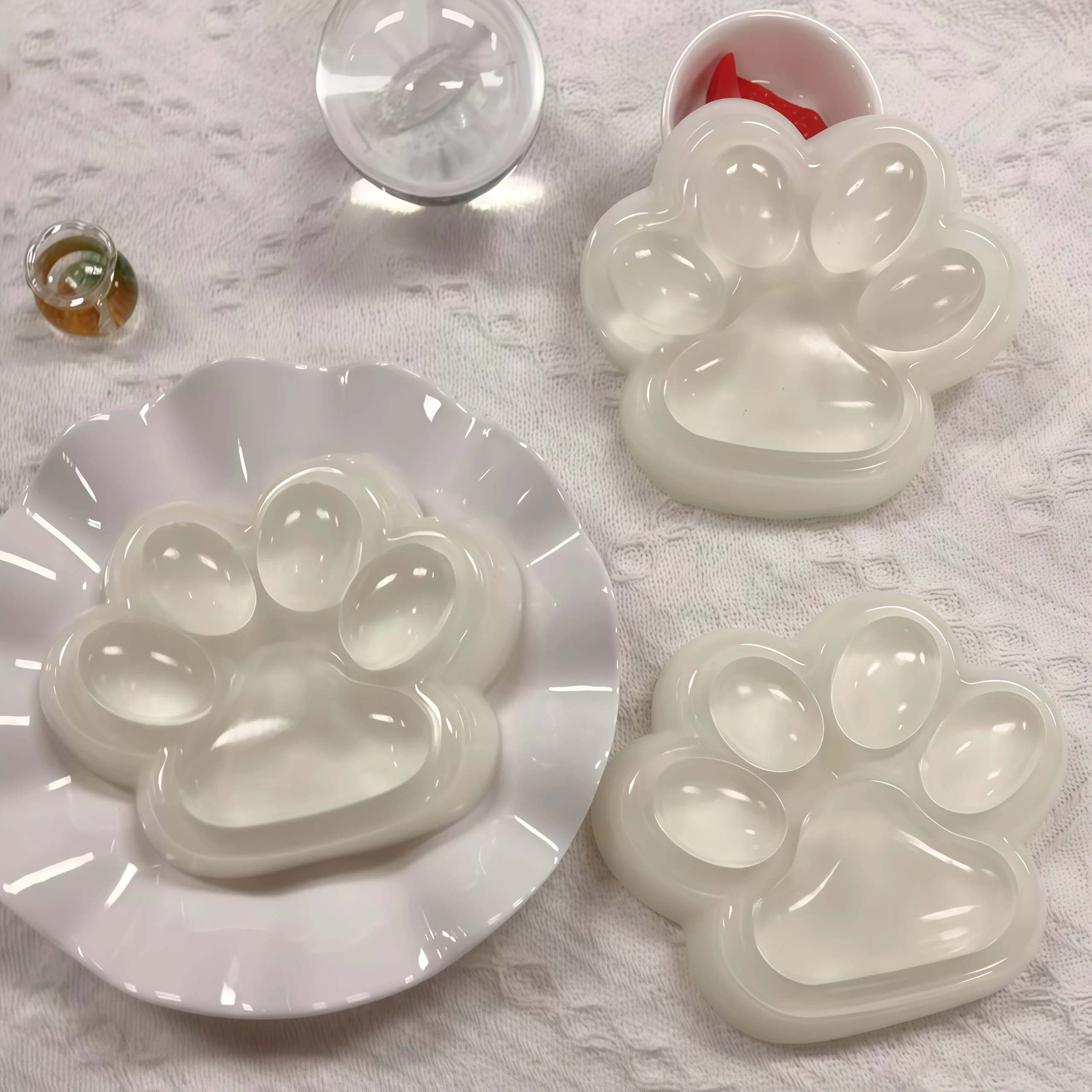 Crystal Cat Claw Squeezing Toy, Stress Relieving Soft Soft Mud Slow Rebound Squeezing Toy, Cat Claw Squeezing, Soft Mud, Taba So