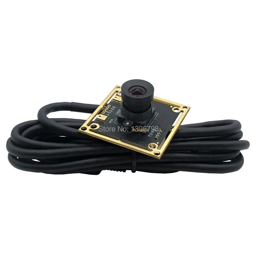 WDR 2MP H:95 °   무왜곡 OTG UVC 웹캠 30FPS USB 카메라 모듈 백라이트 촬영 와이드 다이나믹 1080P 리눅스 지원 오디오