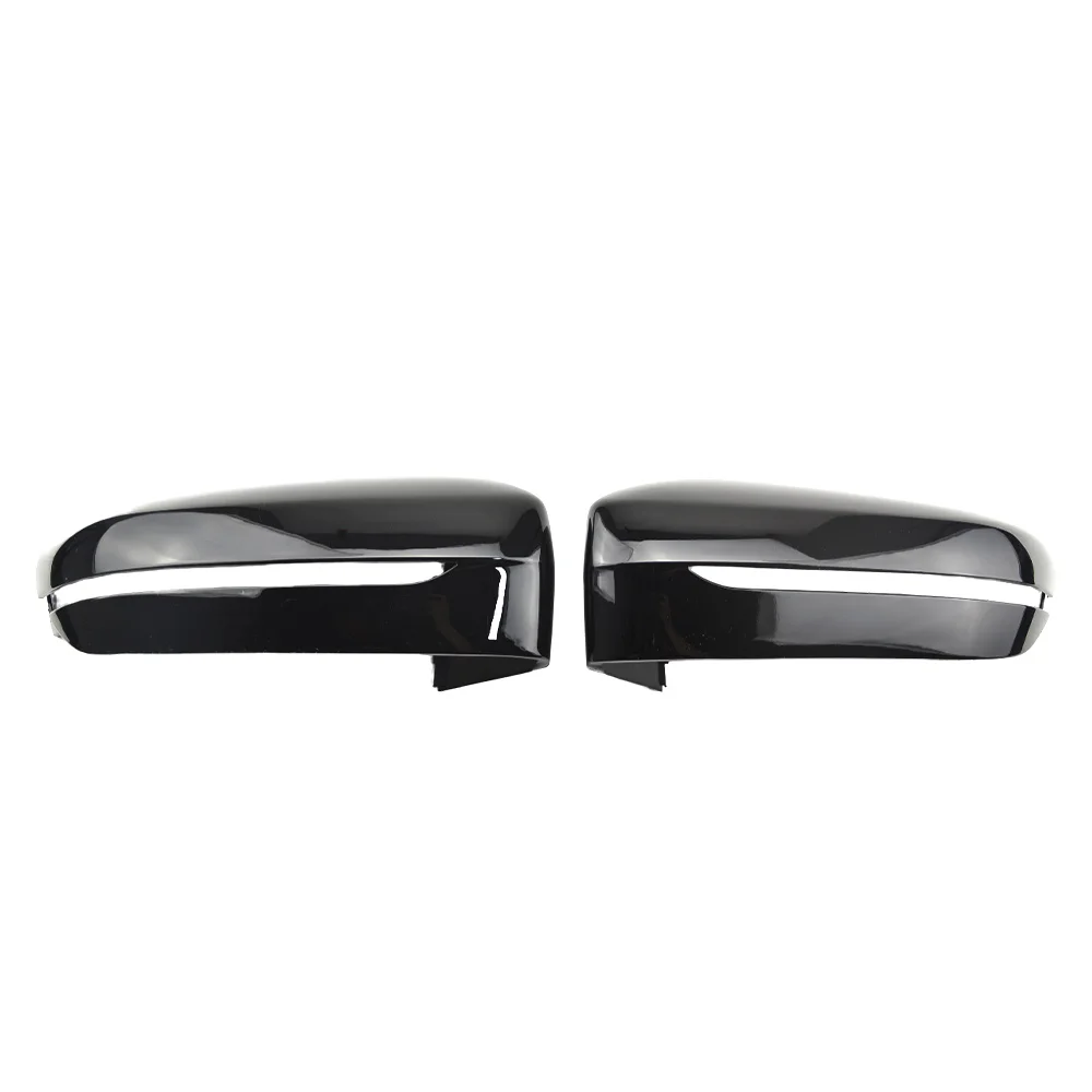 2p Bright Black Side Wing Rearview Mirror cover caps for BMW 3 Series G20 G21 G28 320d 330e 330i 340i 2019-2022 M4 style LHD RHD